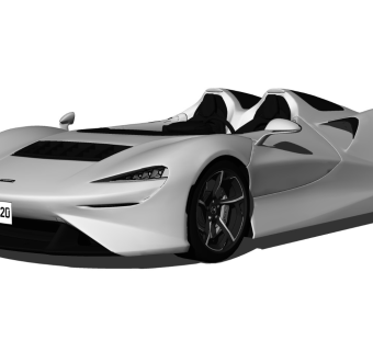 超精细汽车模型 迈凯伦 McLaren Elva